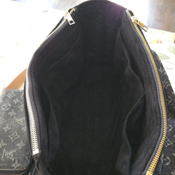 //PENDING//  //PENDING//   LOUIS VUITTON Daily PM Monogram Noir Denim Hobo - Picture 16 of 16